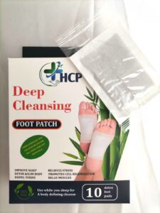 deep cleansing foot patch