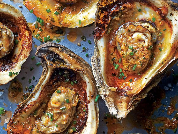 Grilled oysters: Fertility boosting foods