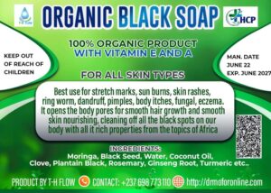 Organic Black Soap